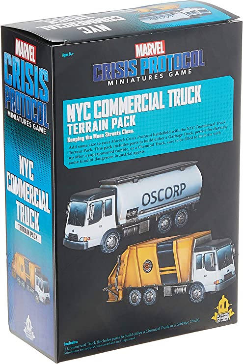 Marvel Crisis Protocol - NYC Commercial Truck - Terrain Pack