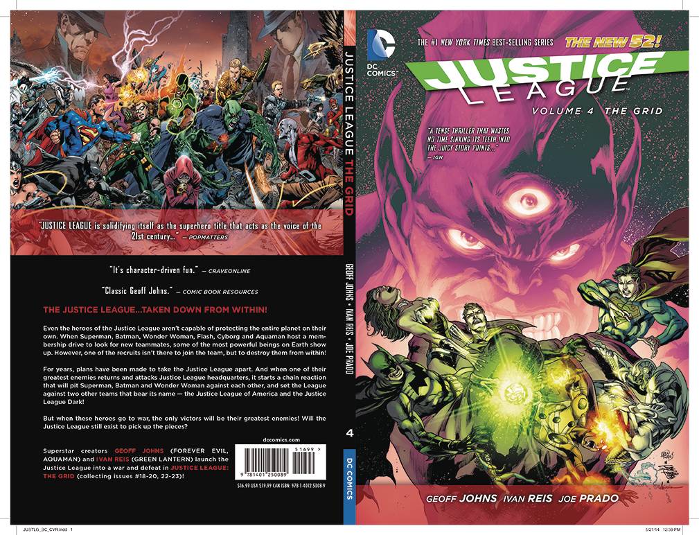 Justice League HC VOL 04 the Grid