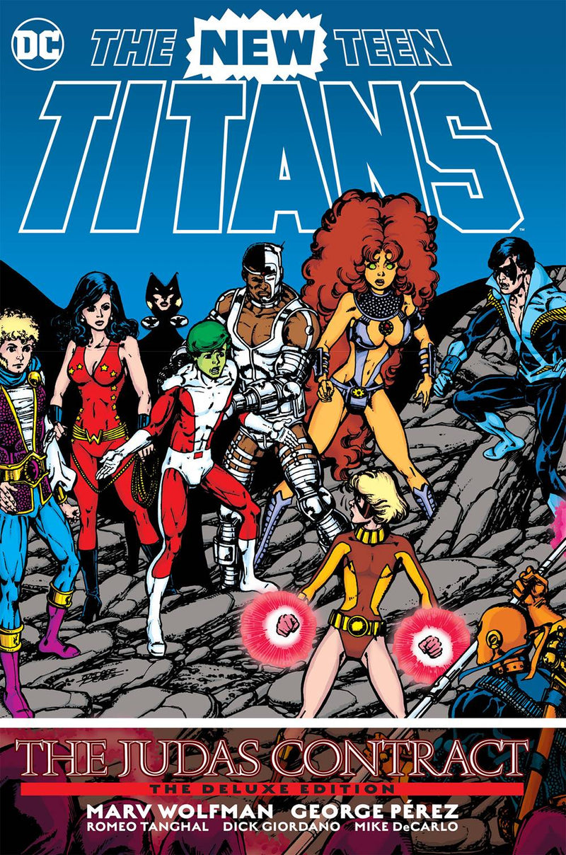 New Teen Titans the Judas Contract Dlx Ed HC
