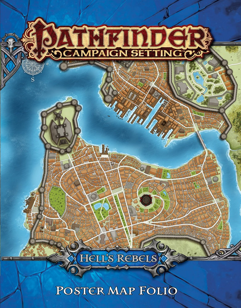 Pathfinder CS Hells Rebels Poster Map Folio