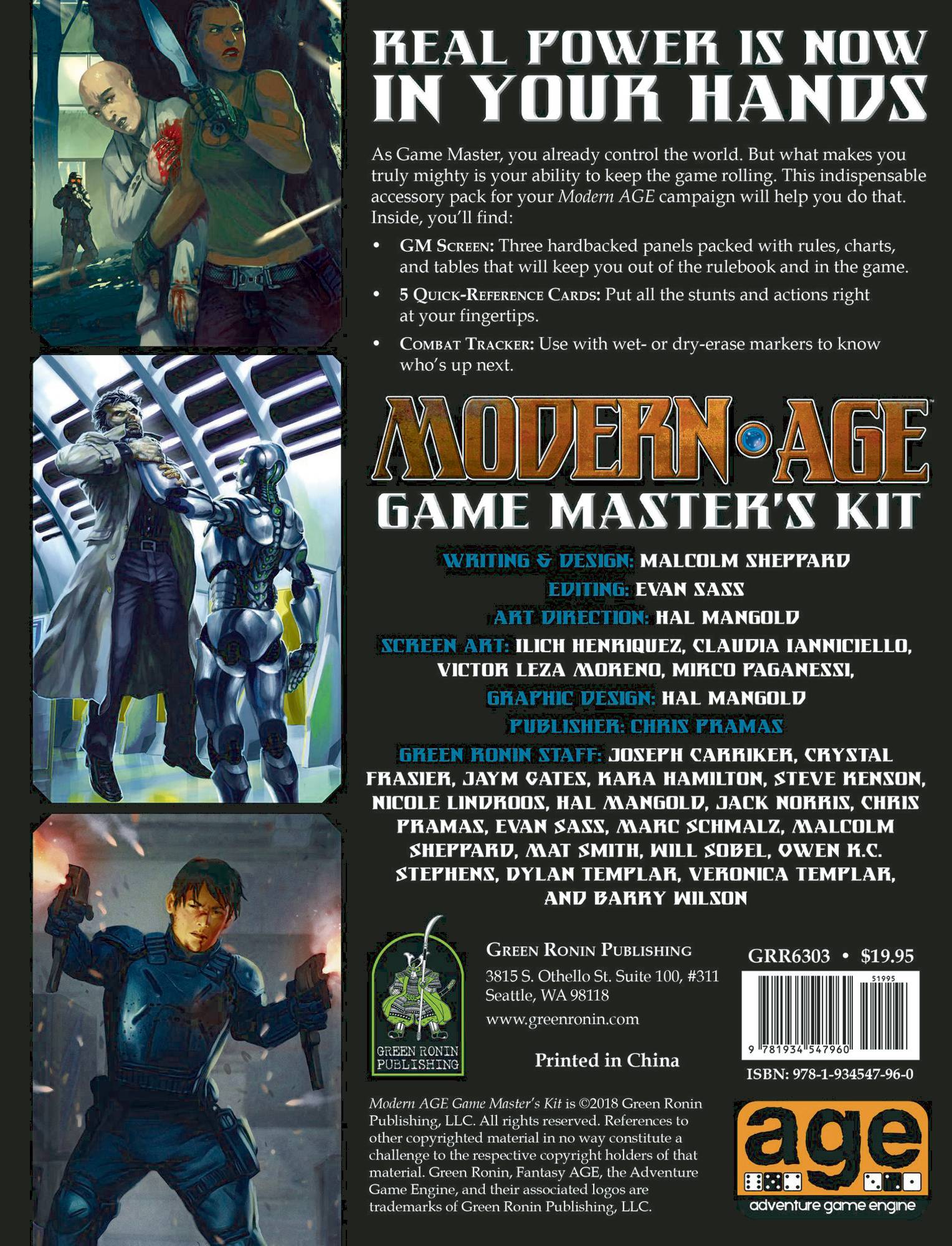 Modern AGE Game Master's Kit