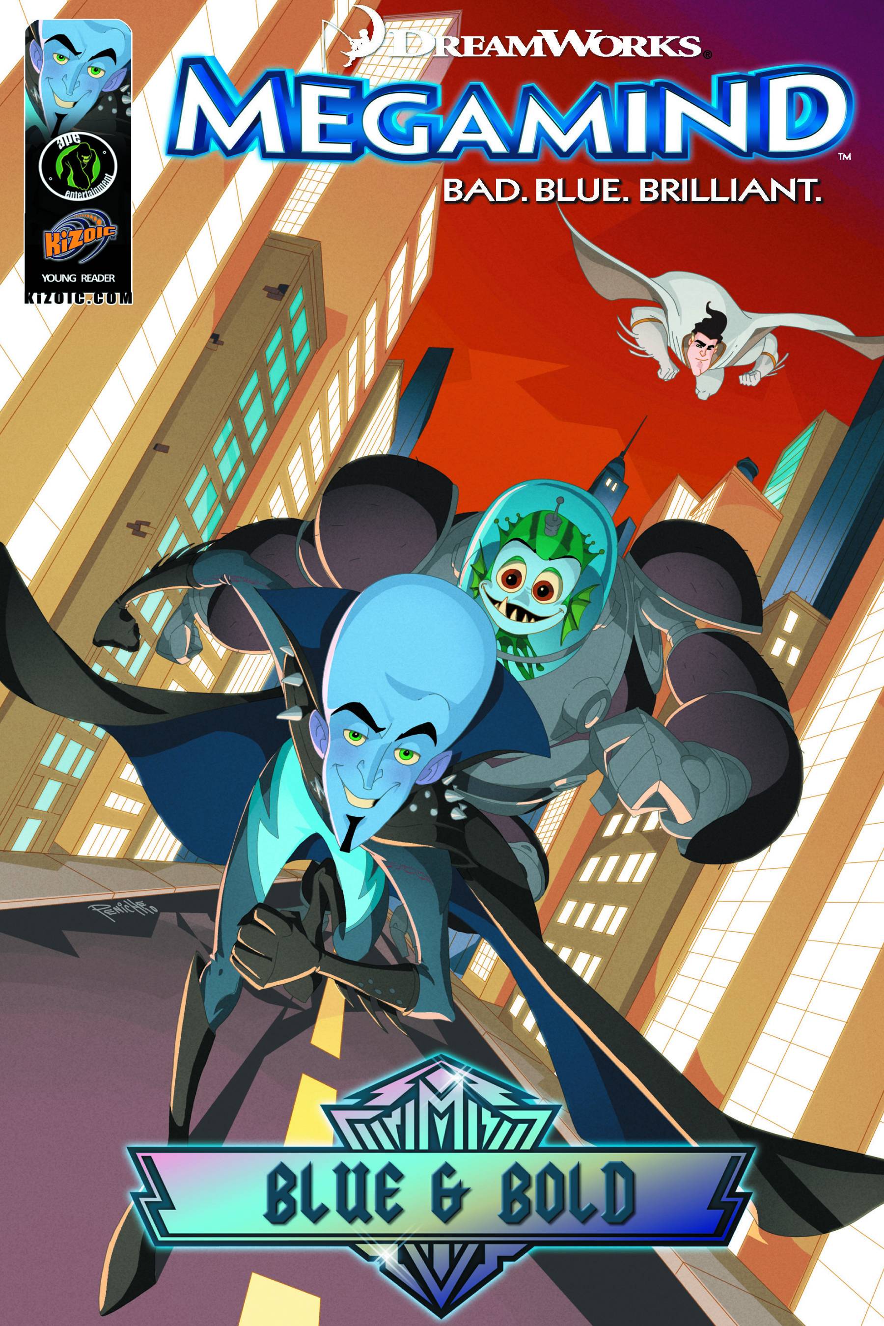 Megamind Digest GN VOL 02 Blue & Bold
