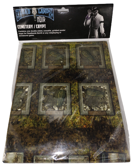 Savage Worlds Deadl Noir Map Cemetary/Crypt