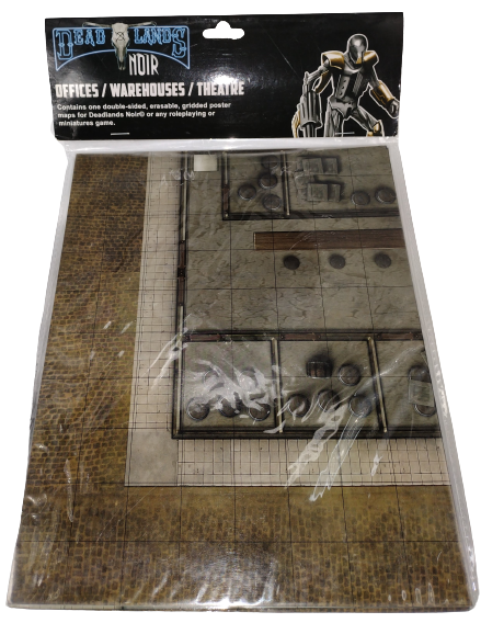 Savage Worlds Deadl Noir Map Offices/Theatre