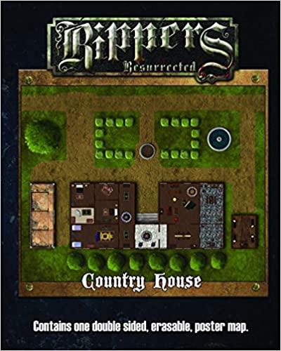 Savage Worlds Rippers Map 1 Castle Dracula/Country House