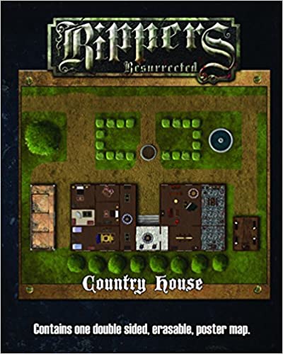 Savage Worlds Rippers Map 1 Castle Dracula/Country House