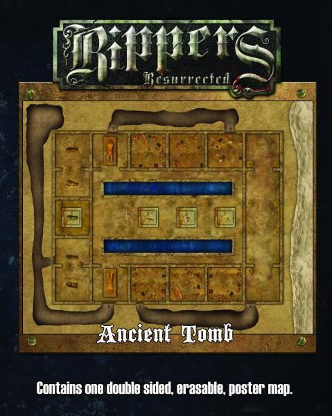 Savage Worlds Rippers Map 2 Urban Alleys/Ancient Tombs