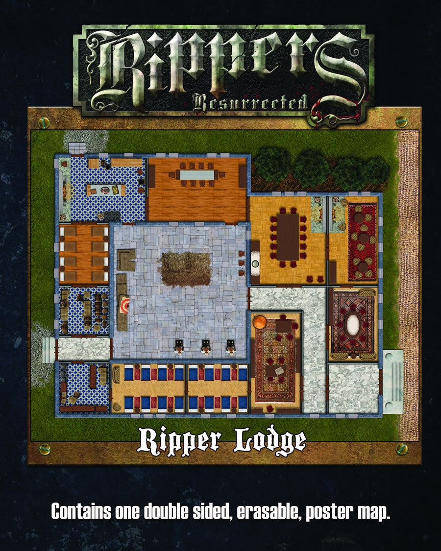 Savage Worlds Rippers Map 3 World Of Rippers/Lodge