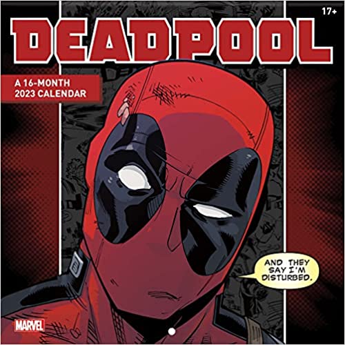 Marvel Deadpool 2023 Calendar
