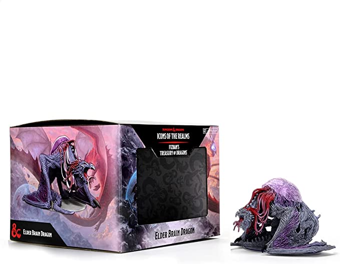 D&D Icons of the Realms: Fizban's Treasury of Dragons - Elder Brain Dragon Mini
