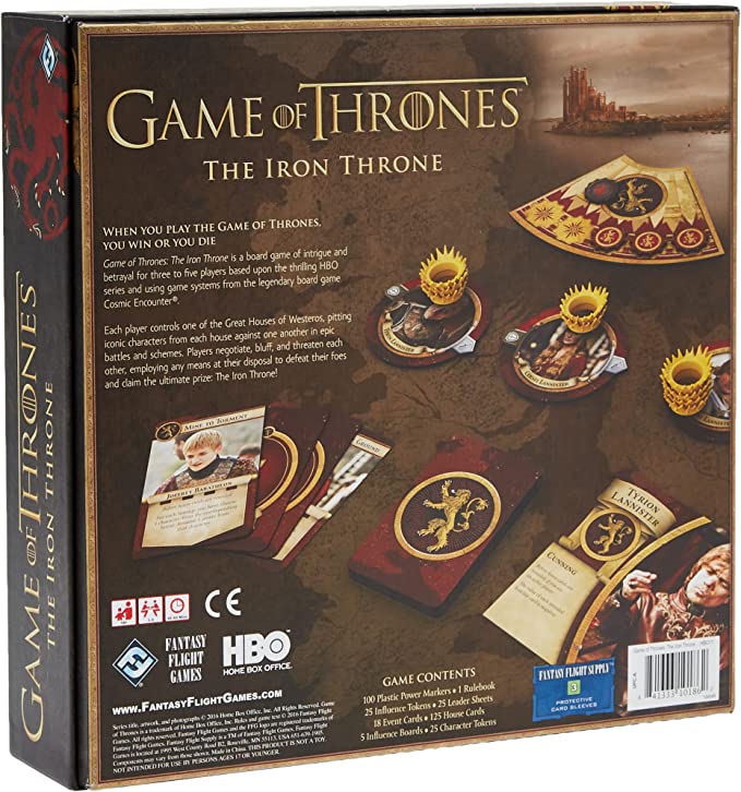 Game of Thrones - The Iron Throne Board Game