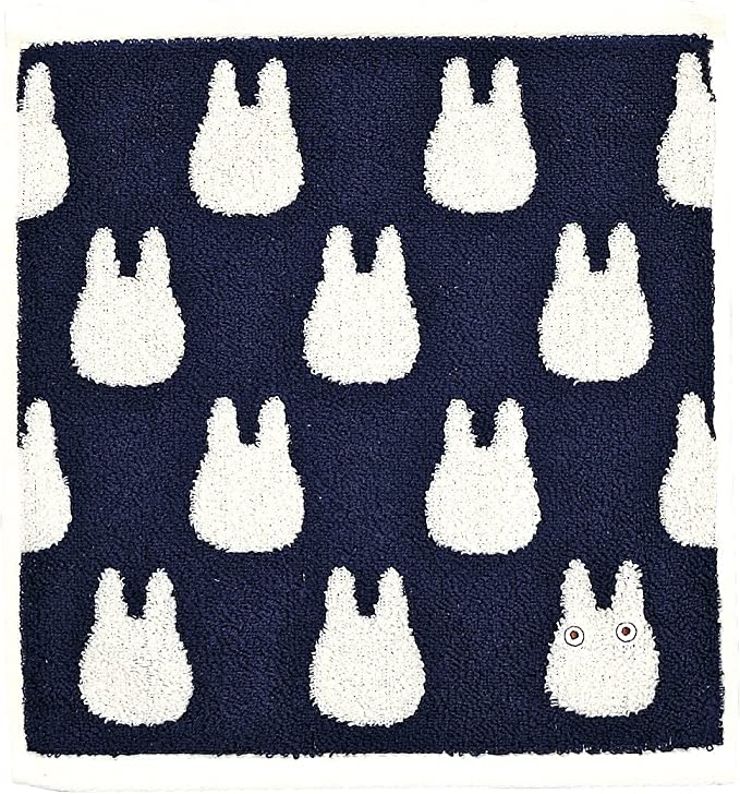 My Neighbor Totoro - Totoro Wash Towel (Navy Blue)