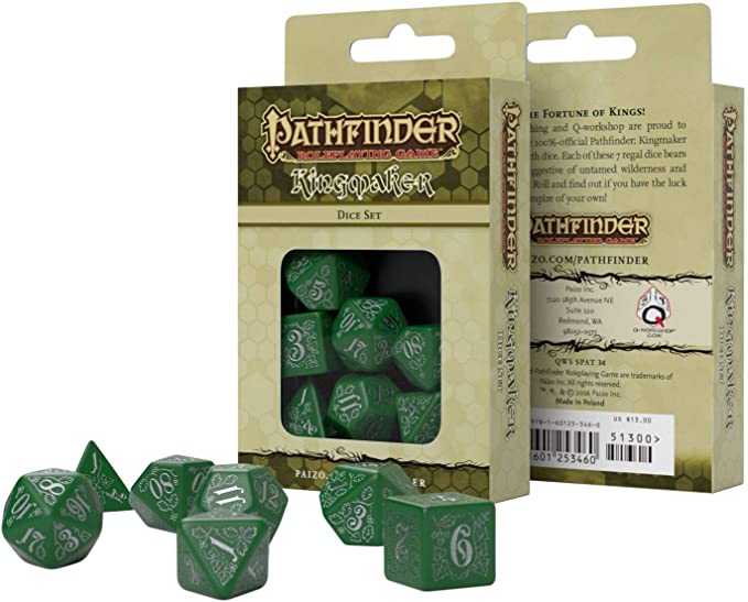 Pathfinder Kingmaker Dice Set