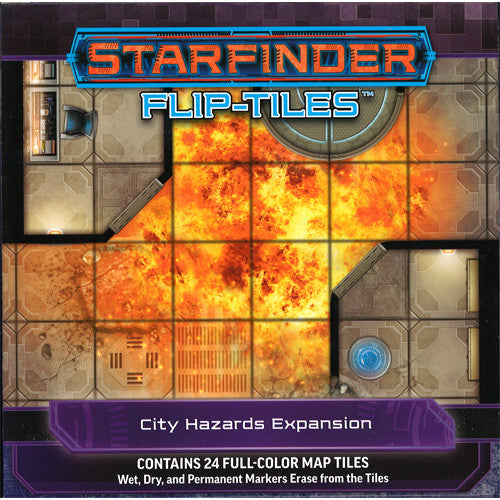 Starfinder: Flip Tiles - City Hazards Expansion