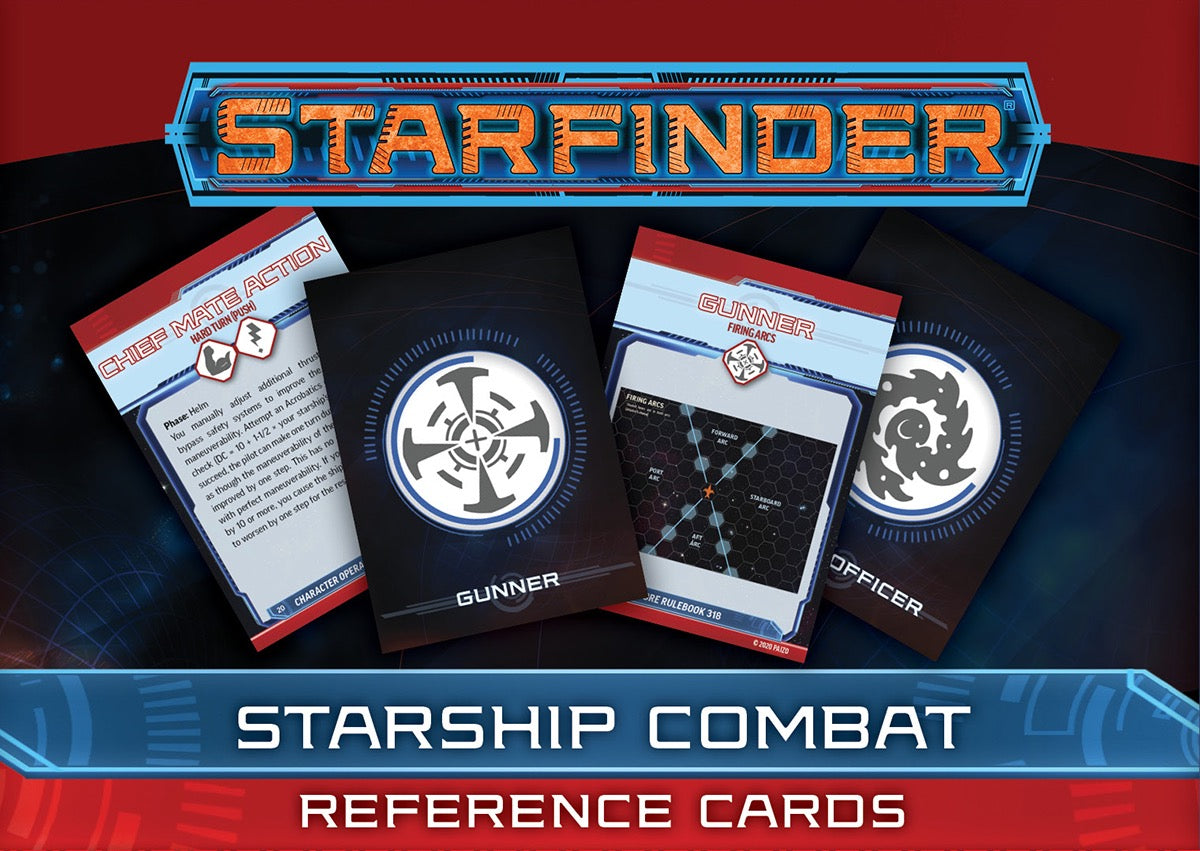 Starfinder - Starship Combat Reference Cards