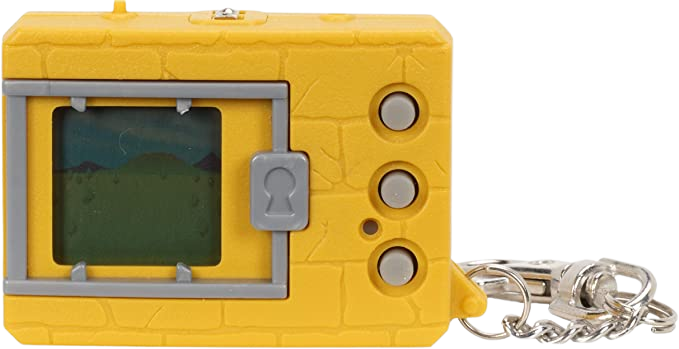Original Digimon Digivice - Virtual Pet Monster - Yellow