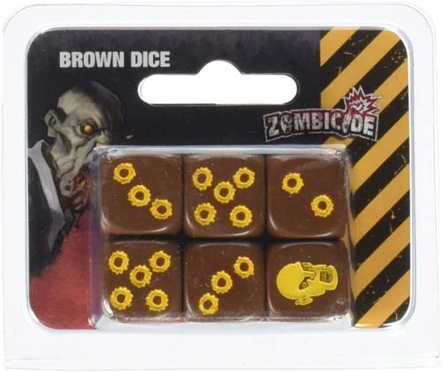 Zombicide - Brown Dice