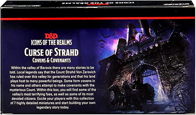 D&D Icons of the Realms - Curse of Strahd - Covens & Covenants Mini