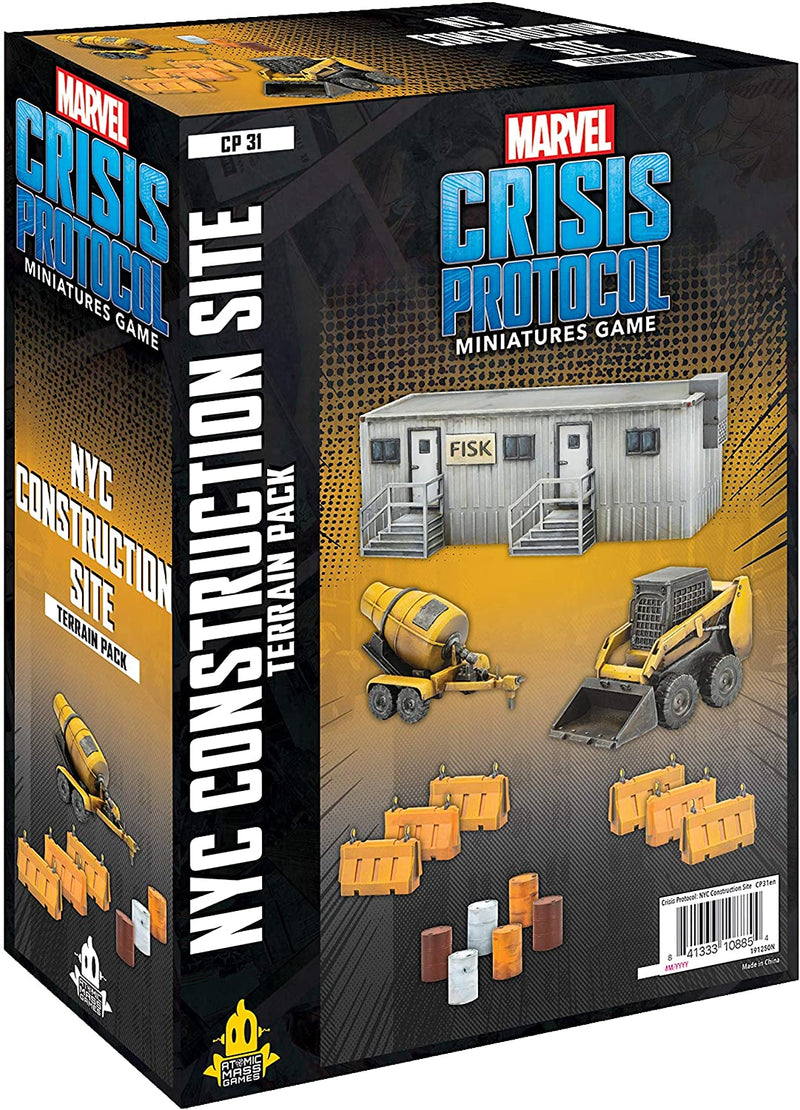 Marvel Crisis Protocol - NYC Construction Site Terrain Pack