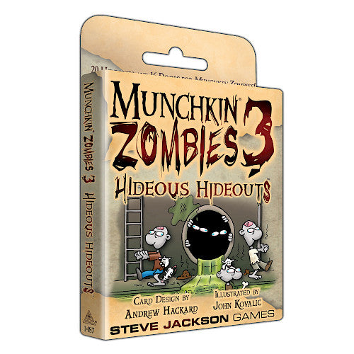 Munchkin Zombies 3 - Hideous Hideouts