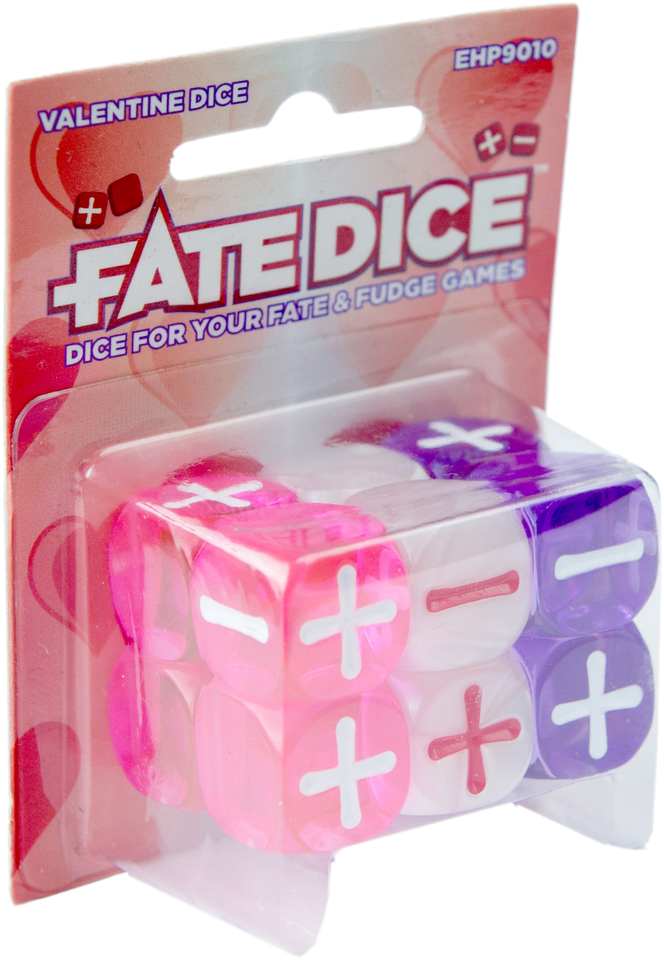 Fate Dice Set - Valentine