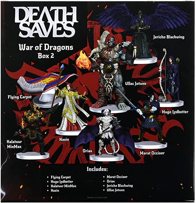Death Saves - War of Dragons Box 2