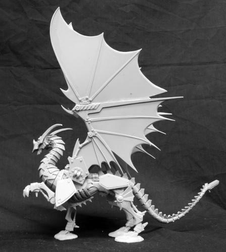 Reaper Bones - WyrmGear Clockwork Dragon Mini